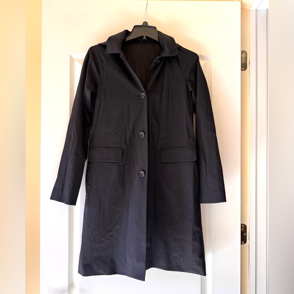 Theory Trench Coat Detachable Hood - Picture 1 of 5